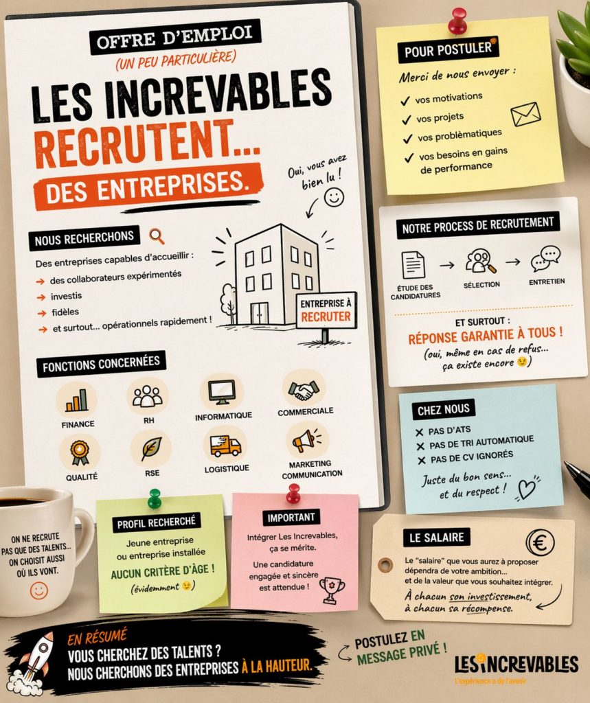 Les increvables recrutement